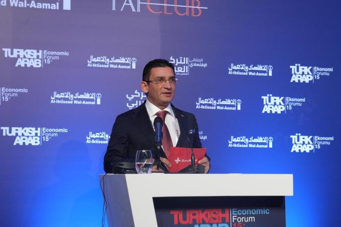 BankPozitif Chairman Dr. Erkan Kork at the 15th Turkish Arab Economic Forum